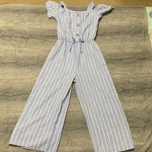 Girls  size 8 -light weight romper.